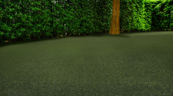 Evergrass Meadow Green Pet Turf 91 oz, installed in a backyard (image: MSI) | SKU LTRFRMEA15X100-30MM91OZ-PET