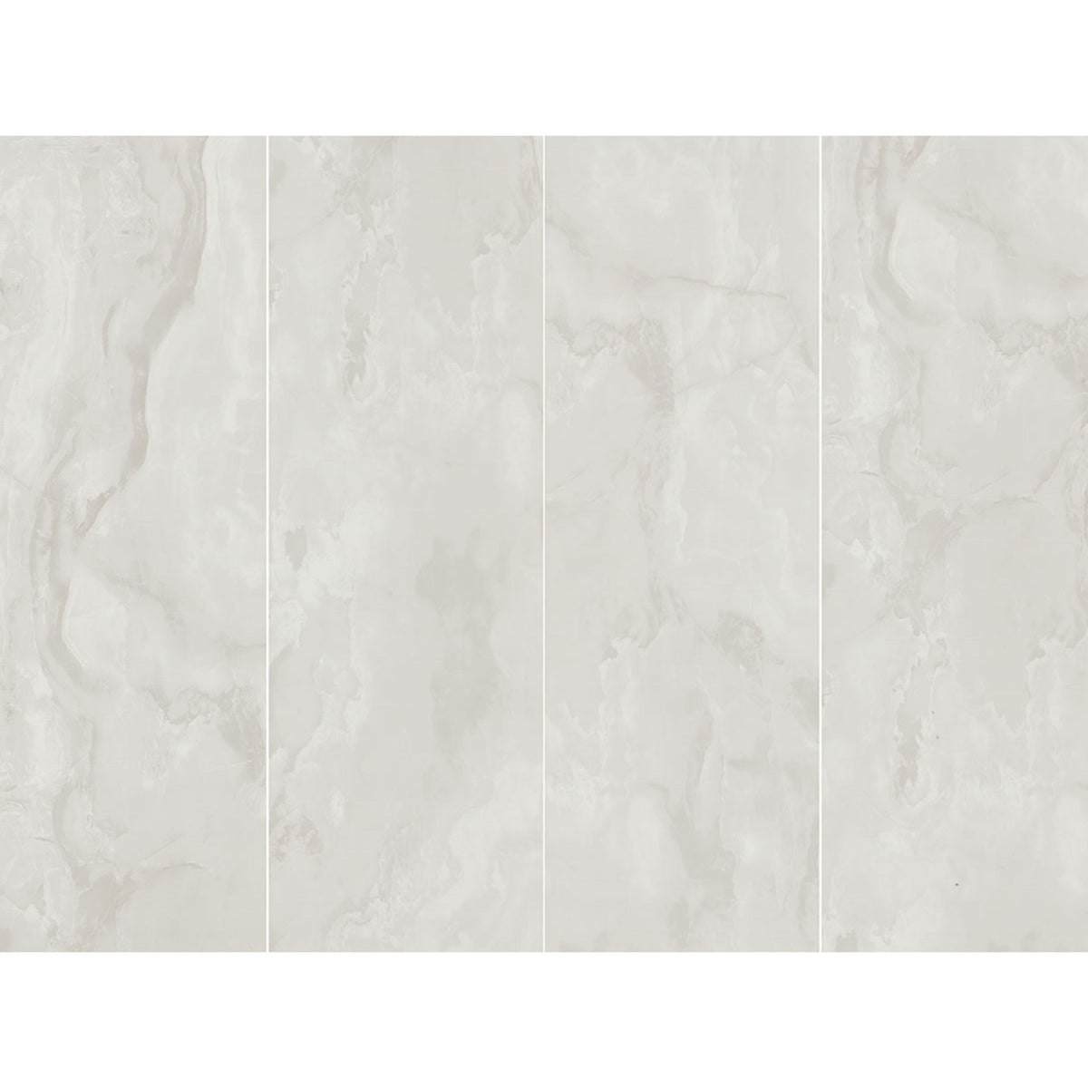 Quebec Onyx 31.5"x94.5" Polished Panel Set: four-panel book-matched set, MSI product image