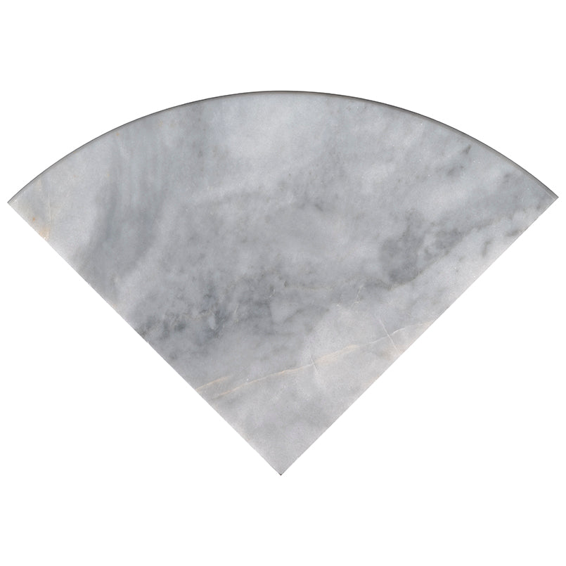 Turkish Carrara 9" Radius Corner Shelf, MSI product image
