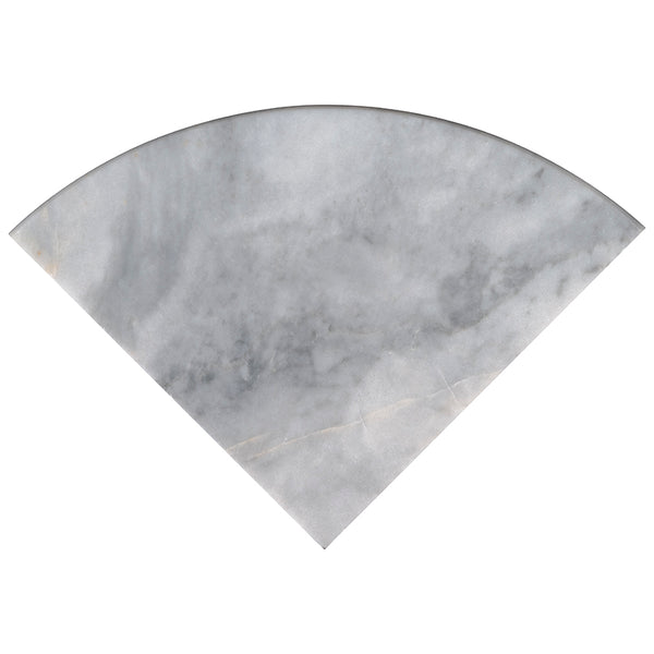Turkish Carrara 9" Radius Corner Shelf, MSI product image