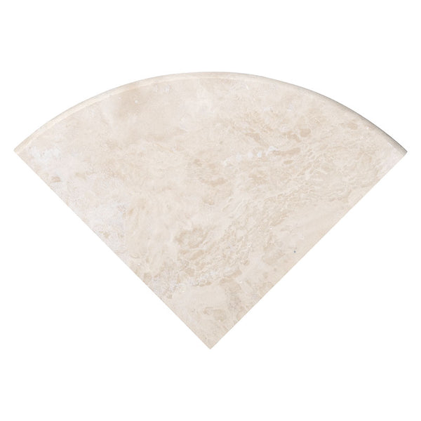 Tuscany Ivory 9" Radius Corner Shelf, MSI product image